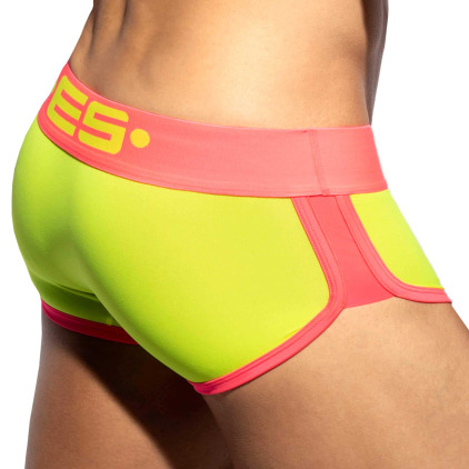 Shorty Double Side Microfibre Jaune Fluo ES Collection