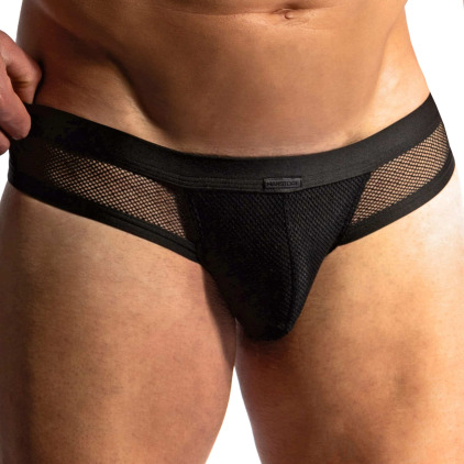 Slip Cheeky M2424 Noir Manstore