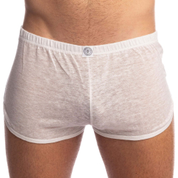 Short Freedom Nieuport Lin Blanc L'Homme Invisible