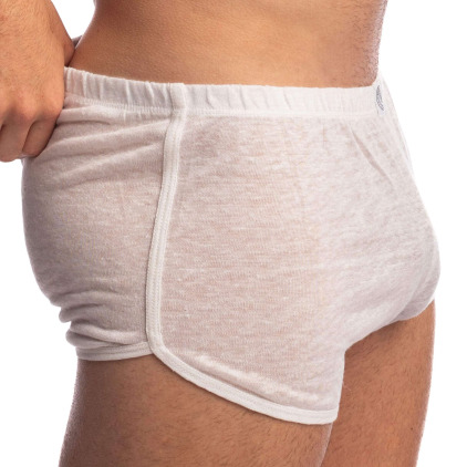 Short Freedom Nieuport Lin Blanc L'Homme Invisible