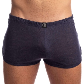Short Freedom Nieuport Lin Bleu Marine L'Homme Invisible
