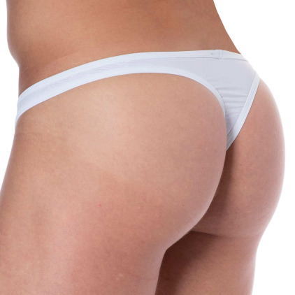 String Microfibre Blanc SKU