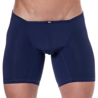 Boxer Long Microfibre Bleu Marine SKU