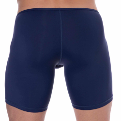 Boxer Long Microfibre Bleu Marine SKU