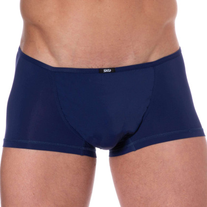 Boxer Court Microfibre Bleu Marine SKU