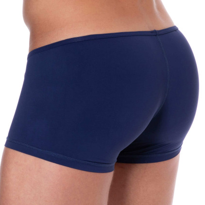 Boxer Court Microfibre Bleu Marine SKU