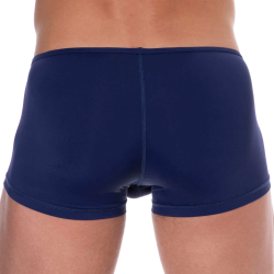 Boxer Court Microfibre Bleu Marine SKU