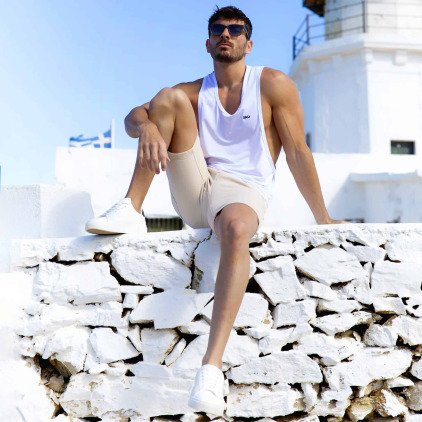 Débardeur Microfibre Blanc SKU