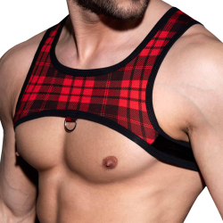 Harnais Laddie Ring Rouge AD Fetish