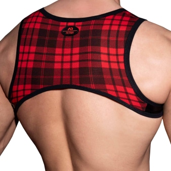 Harnais Laddie Ring Rouge AD Fetish