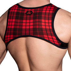 Harnais Laddie Ring Rouge AD Fetish