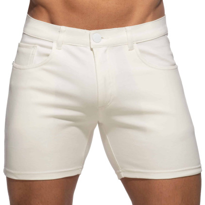 Short Svelte Coton Blanc Addicted