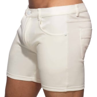Short Svelte Coton Blanc Addicted
