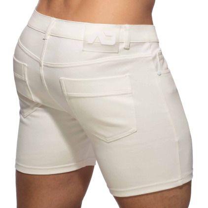 Short Svelte Coton Blanc Addicted