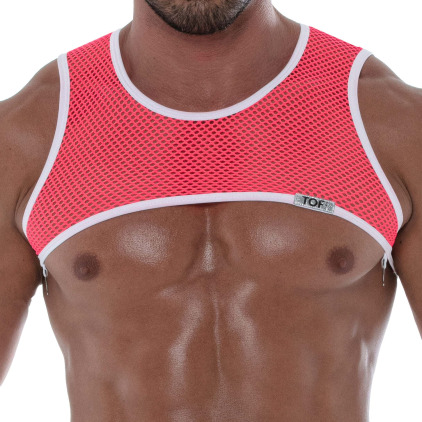 Harnais Neon Mesh Rose Fluo TOF Paris