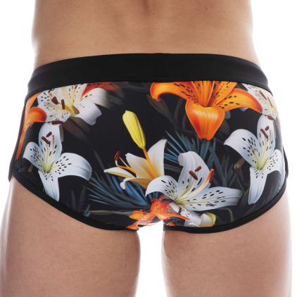 Shorty de Bain Tropical Summer Noir SKU