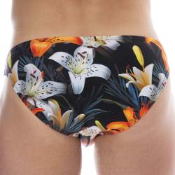 Slip de Bain Bikini Tropical Summer Noir SKU