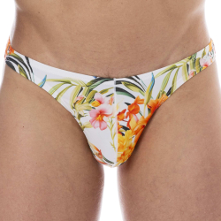 String de Bain Tropical Summer Blanc SKU