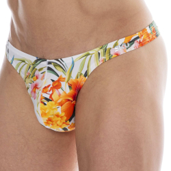 String de Bain Tropical Summer Blanc SKU