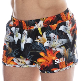 Short de Bain Tropical Summer Noir SKU