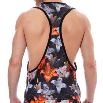 Débardeur Tropical Summer Noir SKU