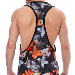 Débardeur Tropical Summer Noir SKU