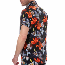 Chemise Tropical Summer Noire SKU