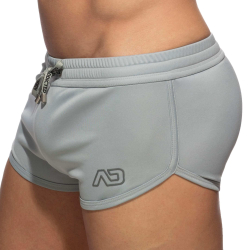 Mini Short Sport Swoosh Gris Addicted