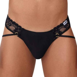 String Jock Dentelle Noir CandyMan