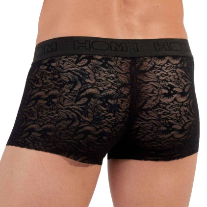 Boxer Temptation Free Cut Lace Noir HOM