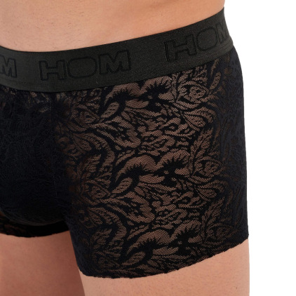 Boxer Temptation Free Cut Lace Noir HOM