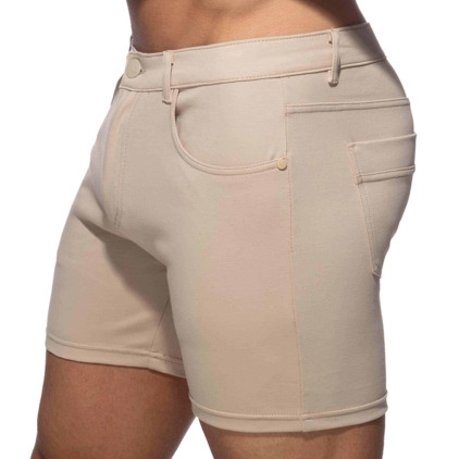 Short Svelte Coton Beige Addicted