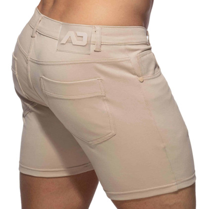 Short Svelte Coton Beige Addicted