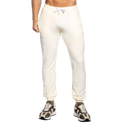 Pantalon Coton Eponge Ivoire ES Collection