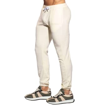 Pantalon Coton Eponge Ivoire ES Collection