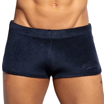 Short Coton Eponge Bleu Marine ES Collection