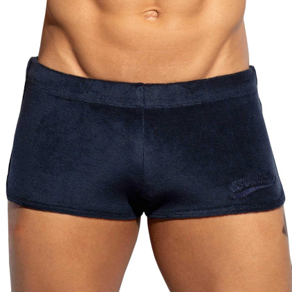 Short Coton Eponge Bleu Marine ES Collection