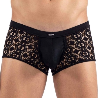 Boxer Court Shiny Noir Lookme