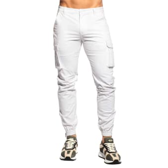 Pantalon Cargo Blanc ES Collection