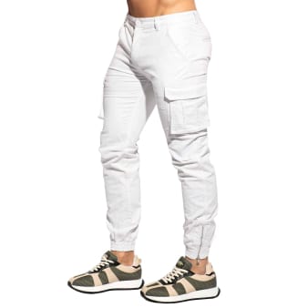 Pantalon Cargo Blanc ES Collection