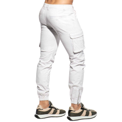 Pantalon Cargo Blanc ES Collection