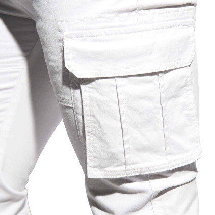Pantalon Cargo Blanc ES Collection