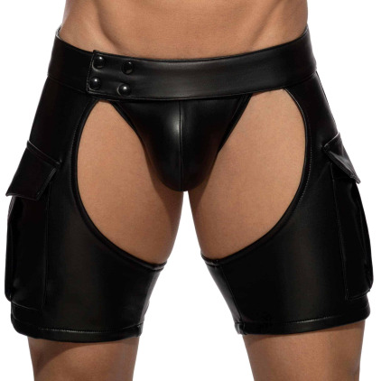 Short Chaps Noir AD Fetish