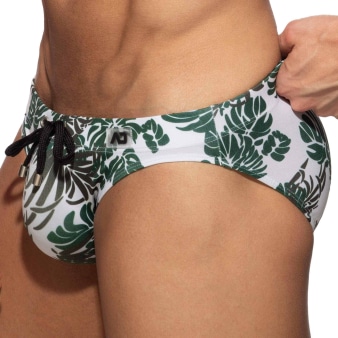 Slip de Bain Bikini Tropicana Kaki Addicted