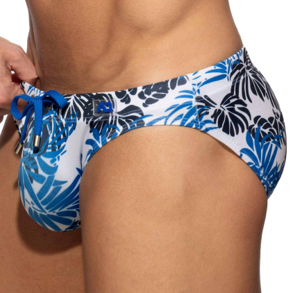Slip de Bain Bikini Tropicana Bleu Addicted