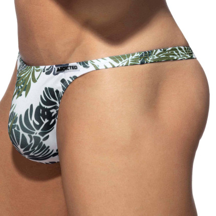 String de Bain Tropicana Kaki Addicted