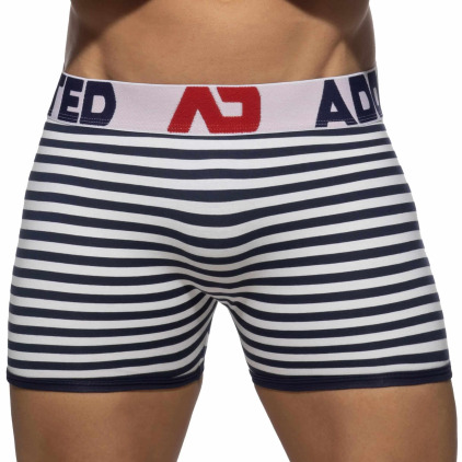 Boxer Long Sans Couture Marinière Addicted