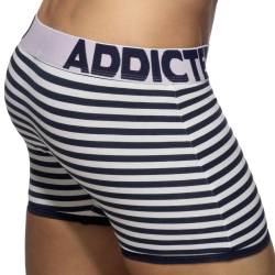 Boxer Long Sans Couture Marinière Addicted