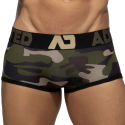 Boxer Court Sans Couture Camouflage Addicted