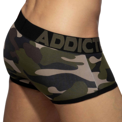 Boxer Court Sans Couture Camouflage Addicted
